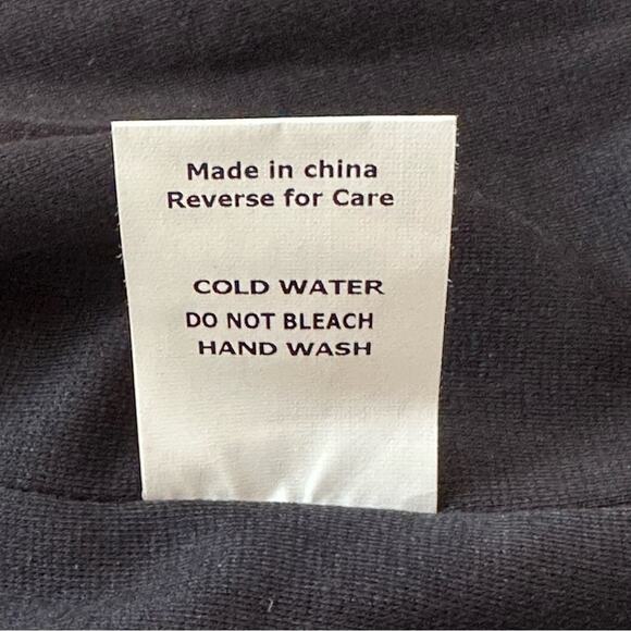 Lumiere Jacket Blazer Coat Black Blue Sequins Zip Cropped Party Small NEW - Picture 15 of 16